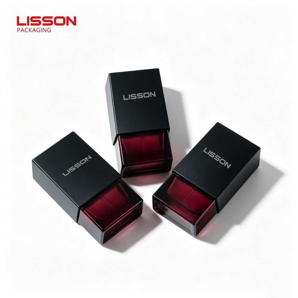 30ml Luxury Square Gradient Glass Perfume Bottle 30ml Luxury Square Gradient Glass Perfume Bottle