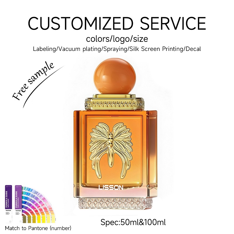 Designer glass fragrance bottle Designer glass fragrance bottle