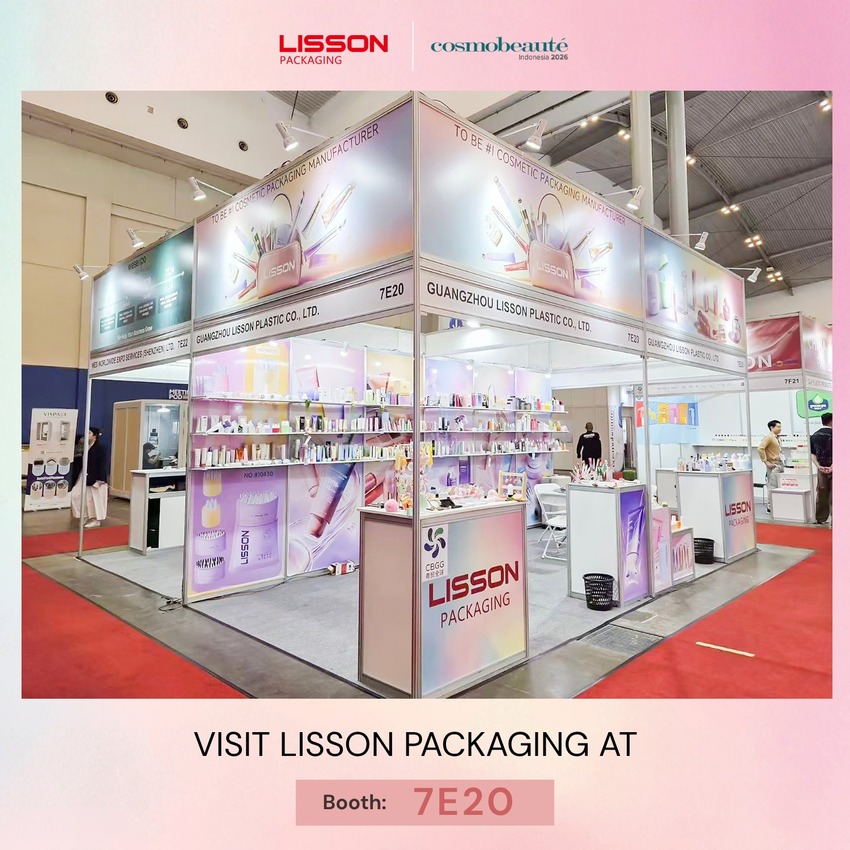 LISSON presenta collezioni innovative di packaging cosmetico a Cosmobeauté Indonesia 2026